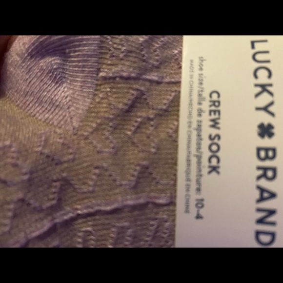 Accessories - Lucky Brand socks